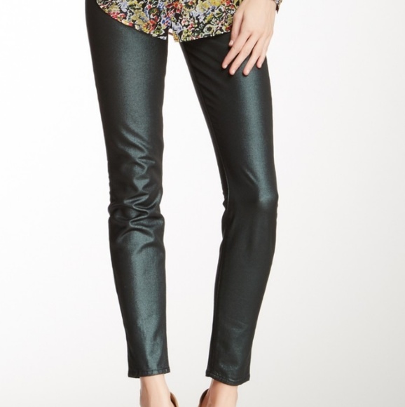 7 For All Mankind Skinny Metallic Jean - Picture 5 of 8